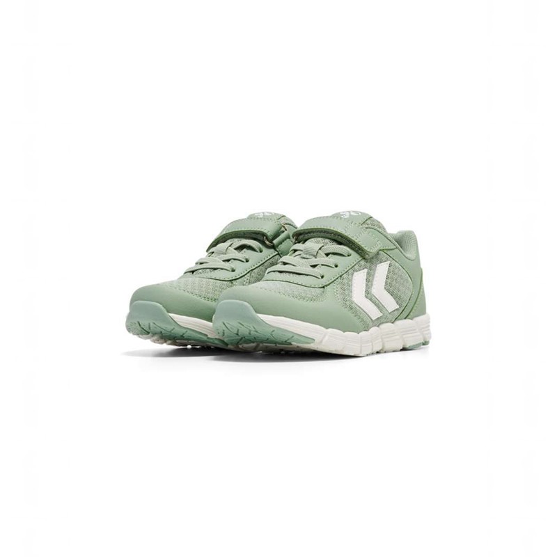 Hummel Speed Jr Sneakers Kinderen Groen | 072215-659