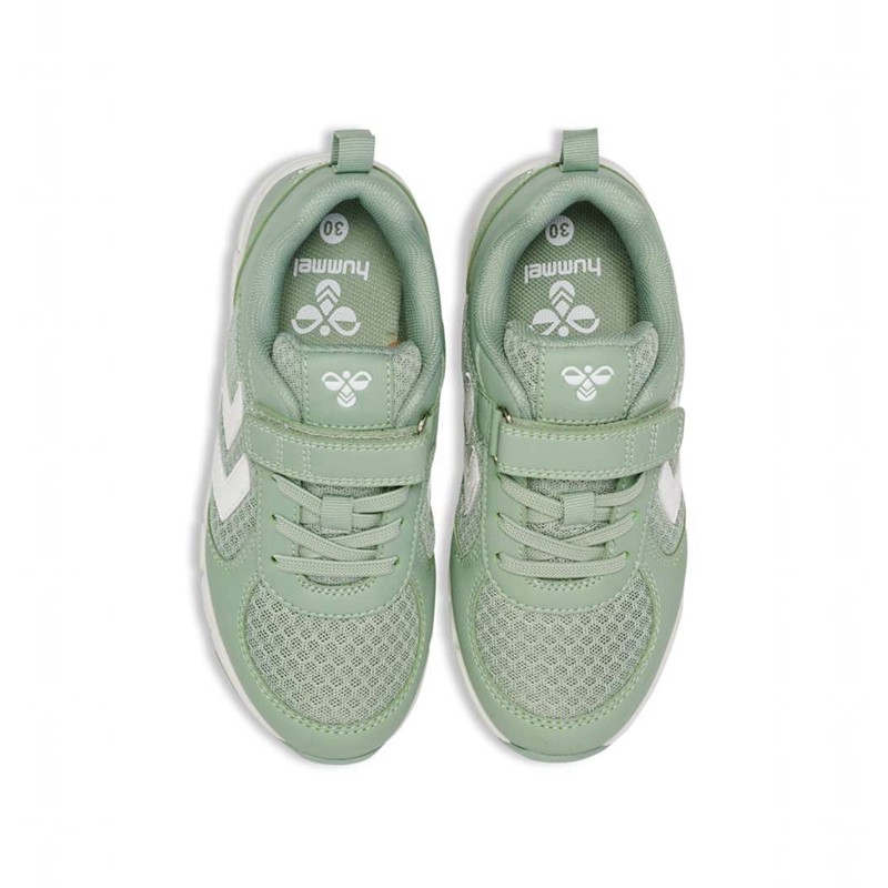 Hummel Speed Jr Sneakers Kinderen Groen | 072215-659