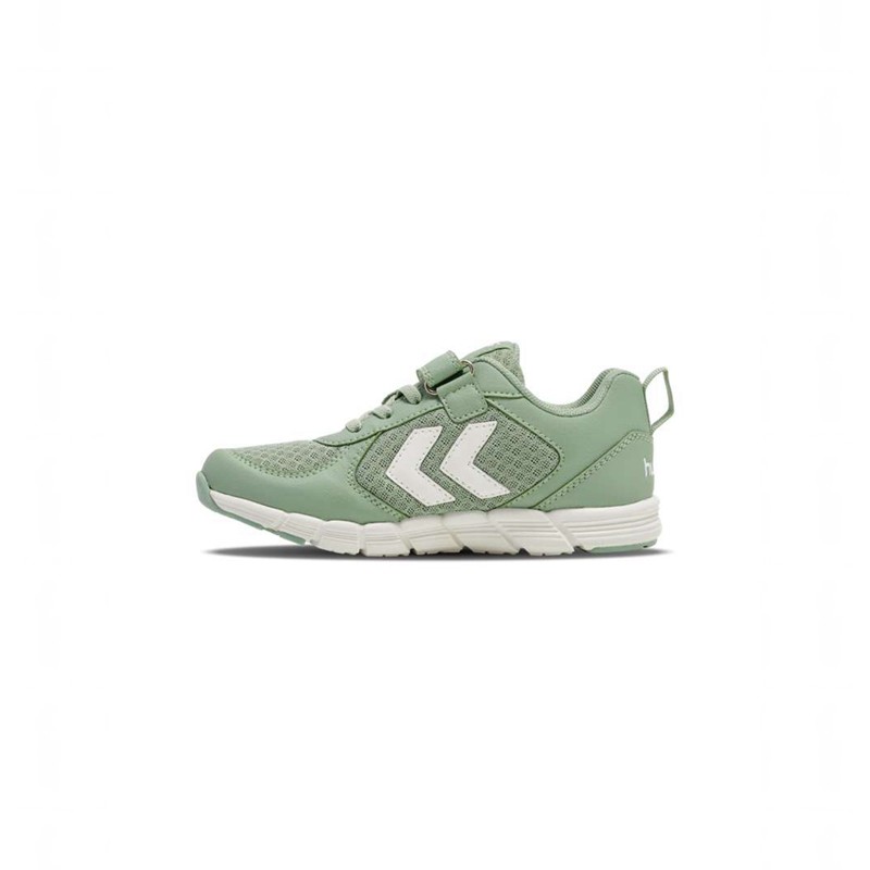 Hummel Speed Jr Sneakers Kinderen Groen | 072215-659