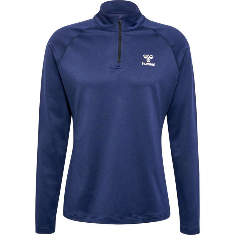 Hummel Sprint Half Zip Sweatshirts Heren Zwart | 720126-319