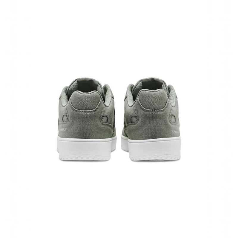 Hummel St. Power Play Canvas Sneakers Heren Grijs | 149893-271
