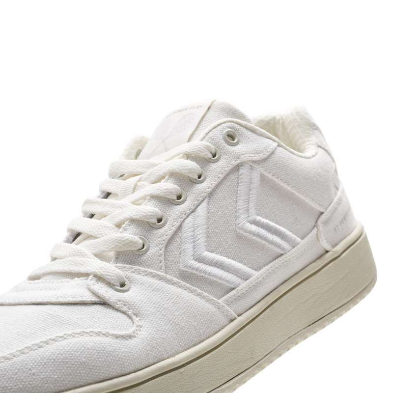 Hummel St. Power Play Canvas Sneakers Heren Wit | 170500-789