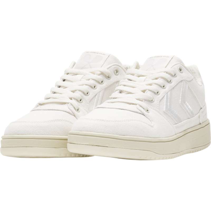 Hummel St. Power Play Canvas Sneakers Heren Wit | 170500-789