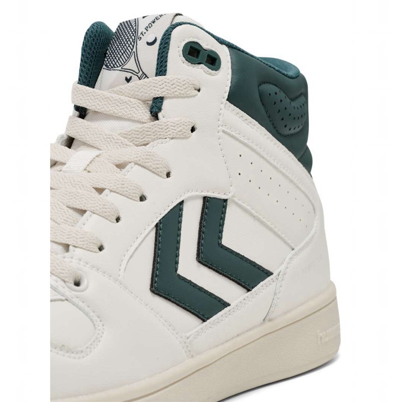 Hummel St Power Play Mid Pl Sneakers Heren Wit | 569769-394