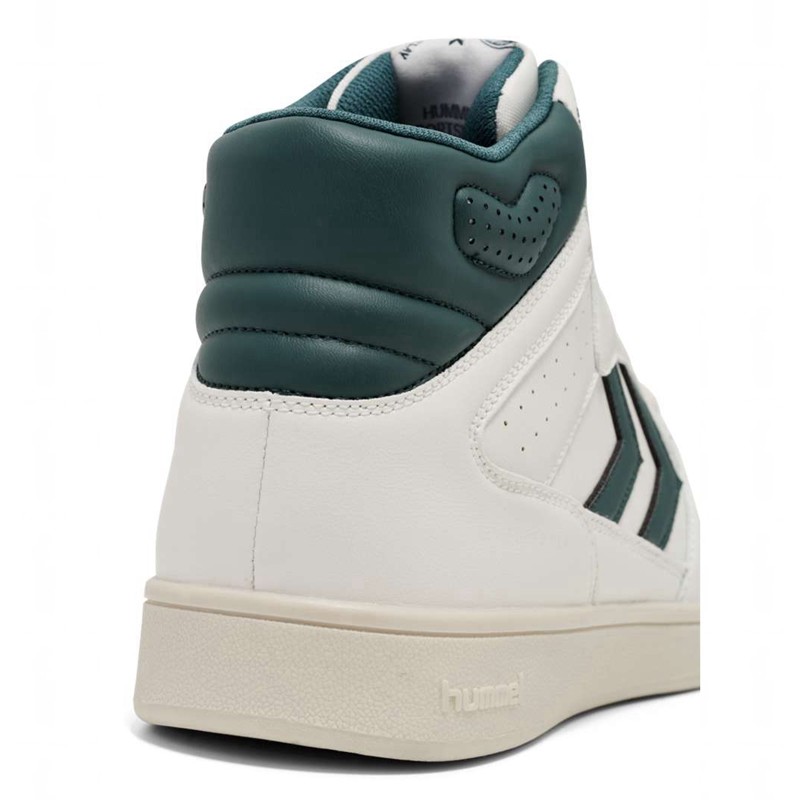 Hummel St Power Play Mid Pl Sneakers Heren Wit | 569769-394
