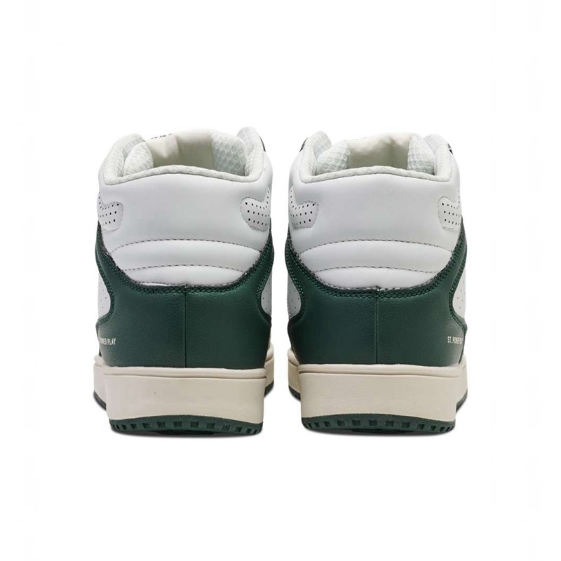 Hummel St. Power Play Mid Rt Sneakers Heren Wit | 296523-040