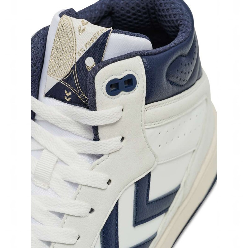 Hummel St. Power Play Mid Rtm Sneakers Heren Wit | 462431-607