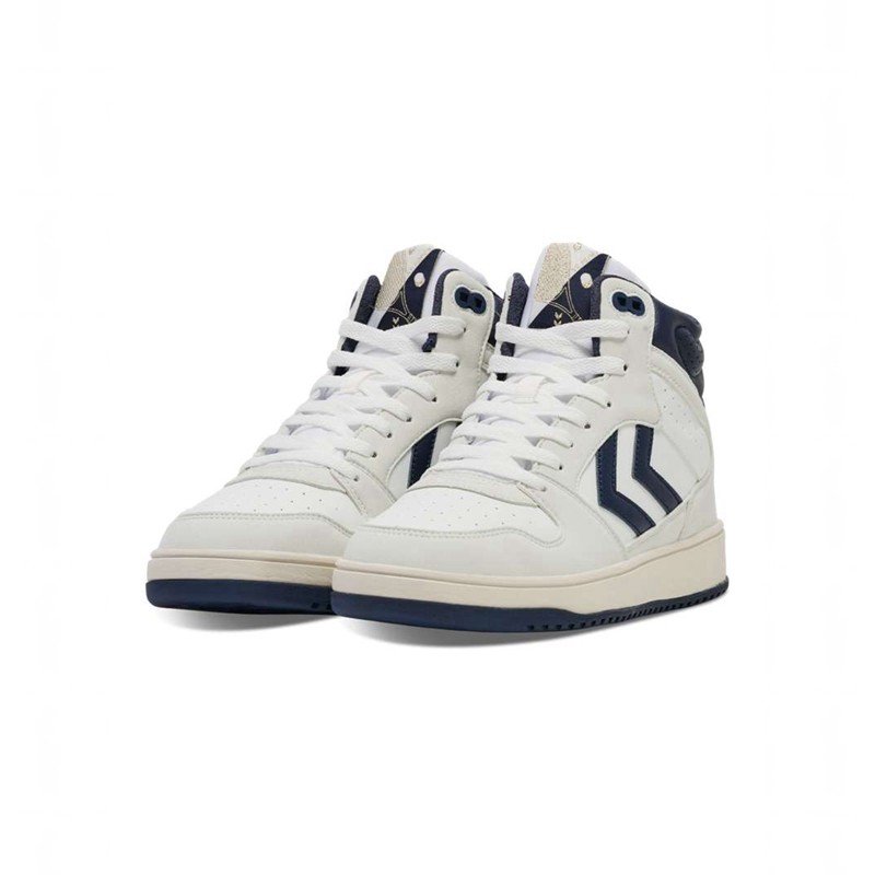 Hummel St. Power Play Mid Rtm Sneakers Heren Wit | 462431-607