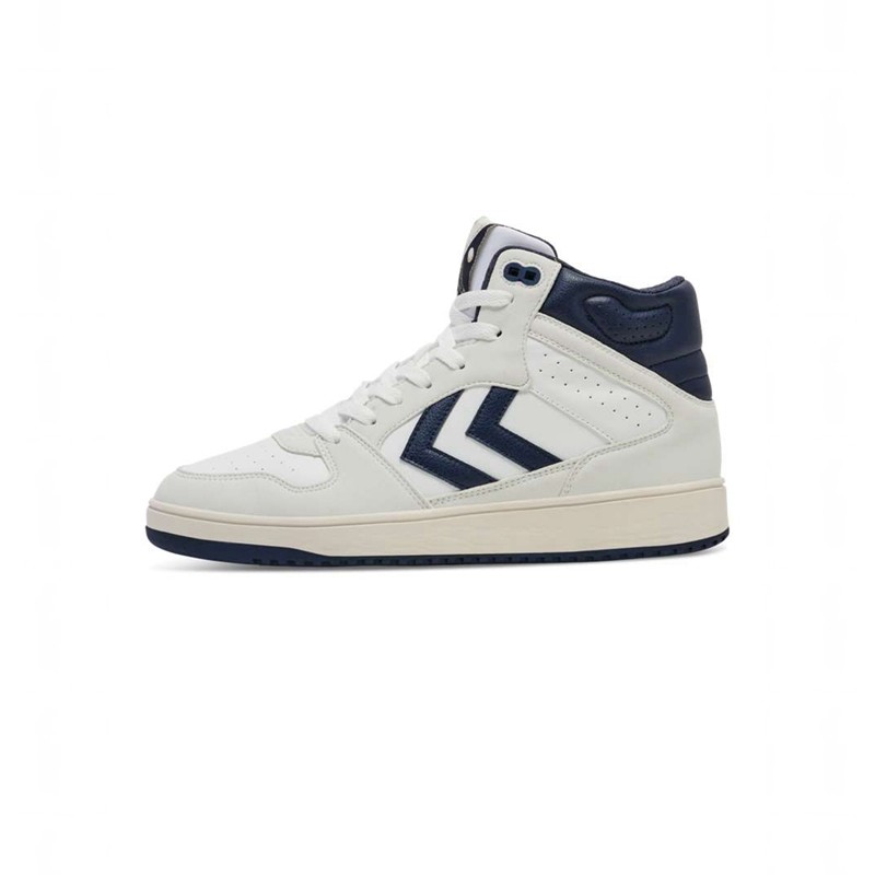 Hummel St. Power Play Mid Rtm Sneakers Heren Wit | 462431-607