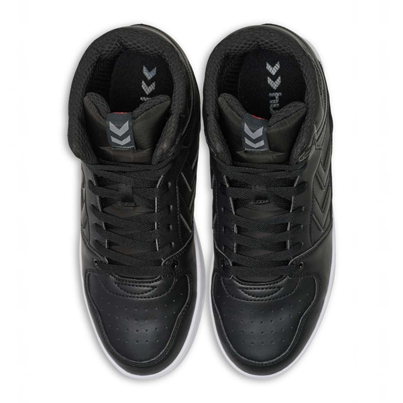 Hummel St. Power Play Mid Sneakers Heren Zwart | 708047-525