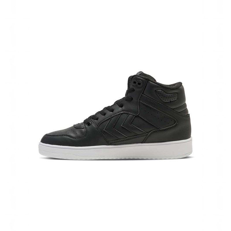 Hummel St. Power Play Mid Sneakers Heren Zwart | 708047-525