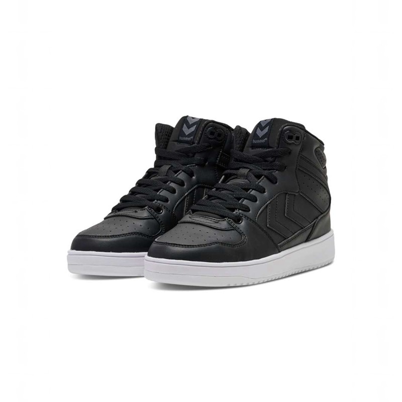 Hummel St. Power Play Mid Sneakers Heren Zwart | 708047-525
