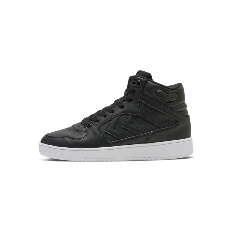 Hummel St. Power Play Mid Sneakers Heren Zwart | 708047-525