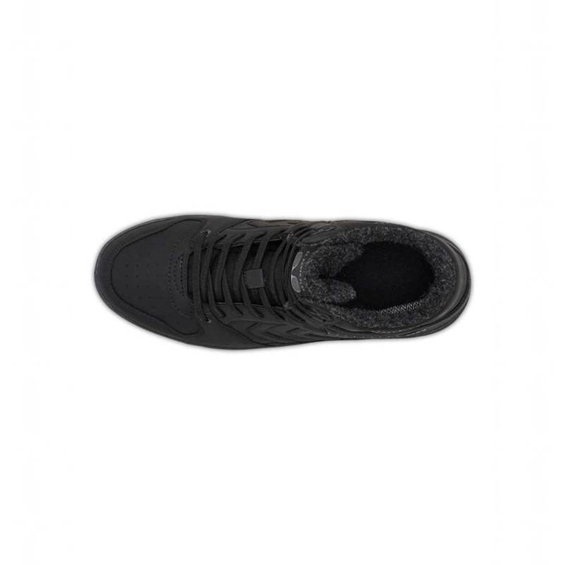Hummel St. Power Play Mid Tex Sneakers Heren Zwart | 865803-983