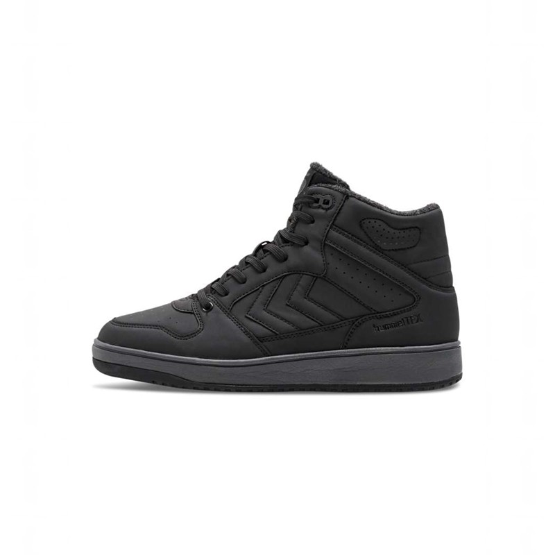 Hummel St. Power Play Mid Tex Sneakers Heren Zwart | 865803-983