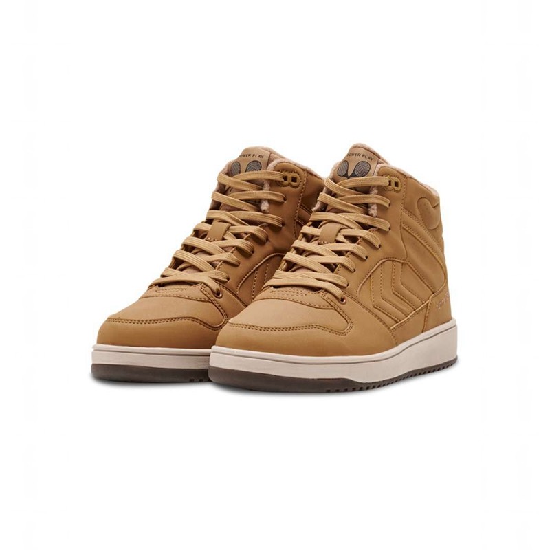 Hummel St. Power Play Mid Tex Sokken Heren Bruin | 349731-760