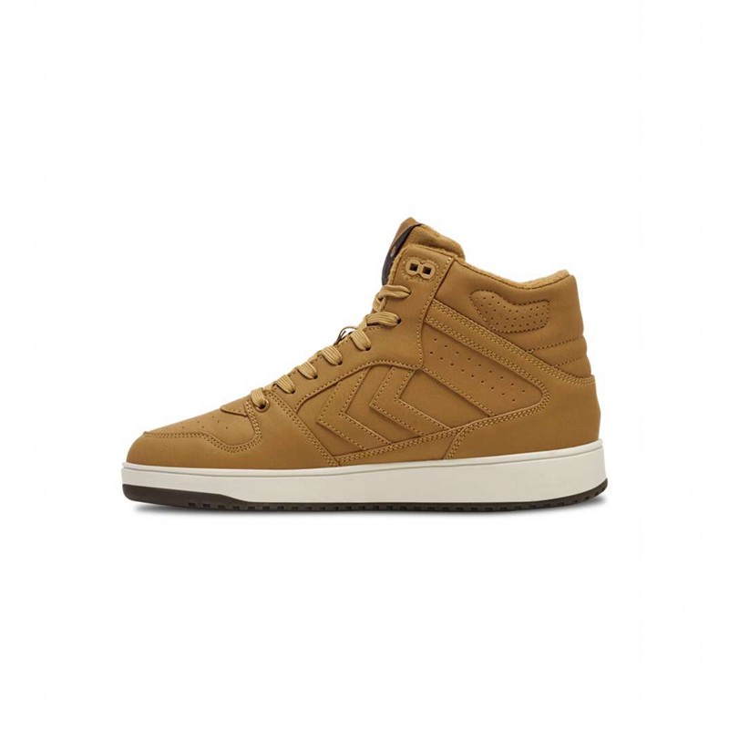 Hummel St. Power Play Mid Winter Sneakers Heren Bruin | 322143-001