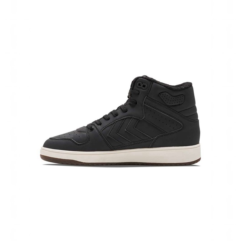 Hummel St. Power Play Mid Winter Sneakers Heren Zwart | 553681-893
