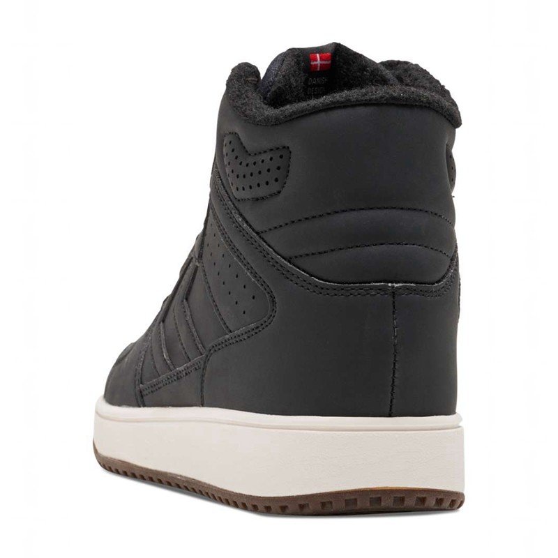 Hummel St. Power Play Mid Winter Sneakers Heren Zwart | 553681-893