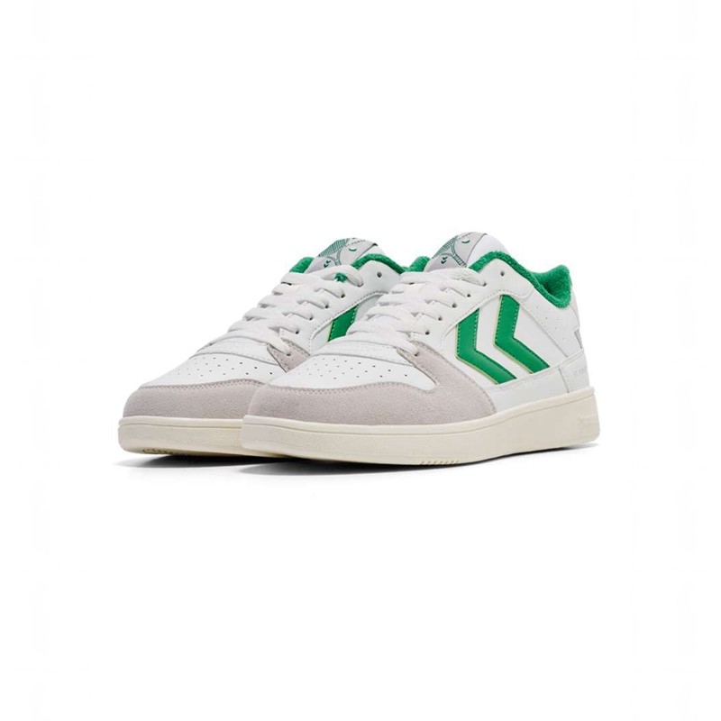 Hummel St. Power Play Pl Sneakers Heren Wit | 554463-561