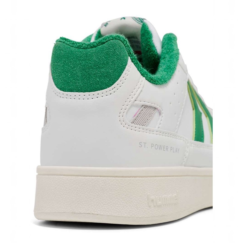 Hummel St. Power Play Pl Sneakers Heren Wit | 554463-561