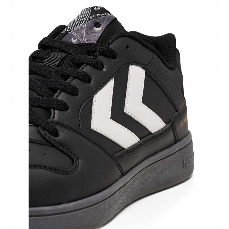 Hummel St. Power Play Sneakers Heren Zwart | 774622-763