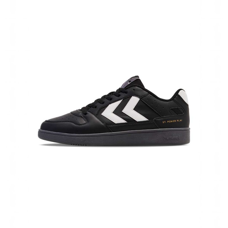 Hummel St. Power Play Sneakers Heren Zwart | 774622-763