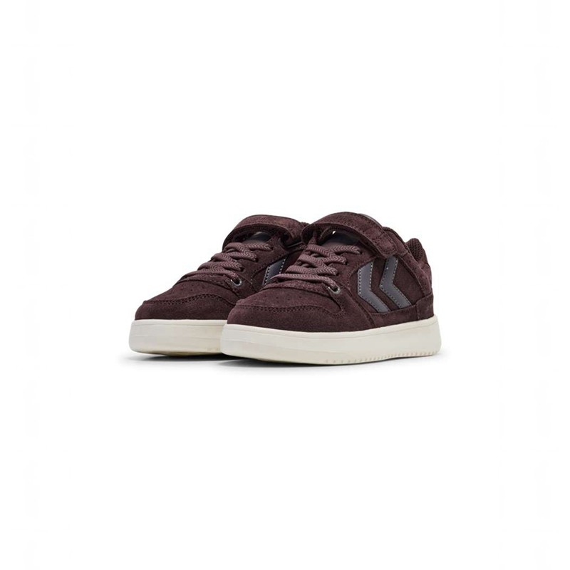 Hummel St. Power Play Suede Jr Sneakers Kinderen Fuchsie | 929378-859