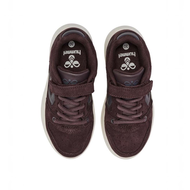 Hummel St. Power Play Suede Jr Sneakers Kinderen Fuchsie | 929378-859
