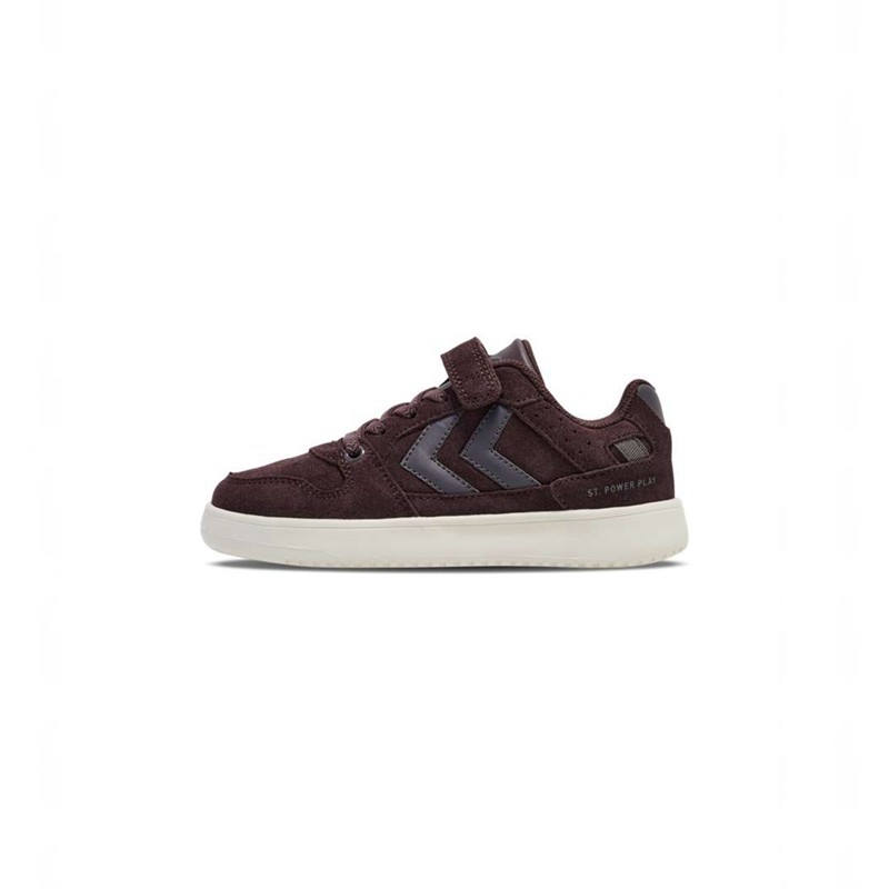 Hummel St. Power Play Suede Jr Sneakers Kinderen Fuchsie | 929378-859