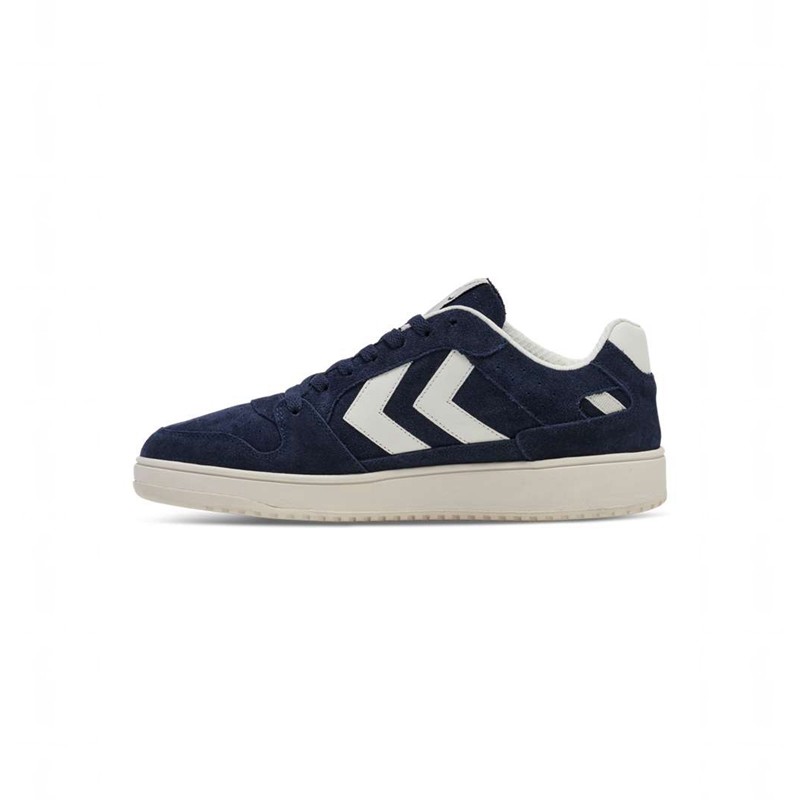 Hummel St. Power Play Suede Sneakers Heren Donkerblauw | 815214-139