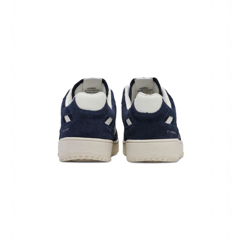 Hummel St. Power Play Suede Sneakers Heren Donkerblauw | 815214-139
