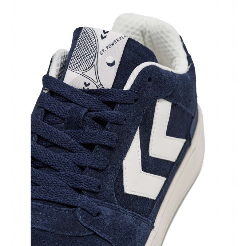 Hummel St. Power Play Suede Sneakers Heren Donkerblauw | 815214-139