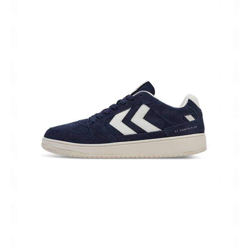 Hummel St. Power Play Suede Sneakers Heren Donkerblauw | 815214-139
