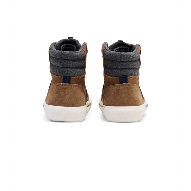 Hummel Stadil High Winter Sneakers Heren Bruin | 421815-193