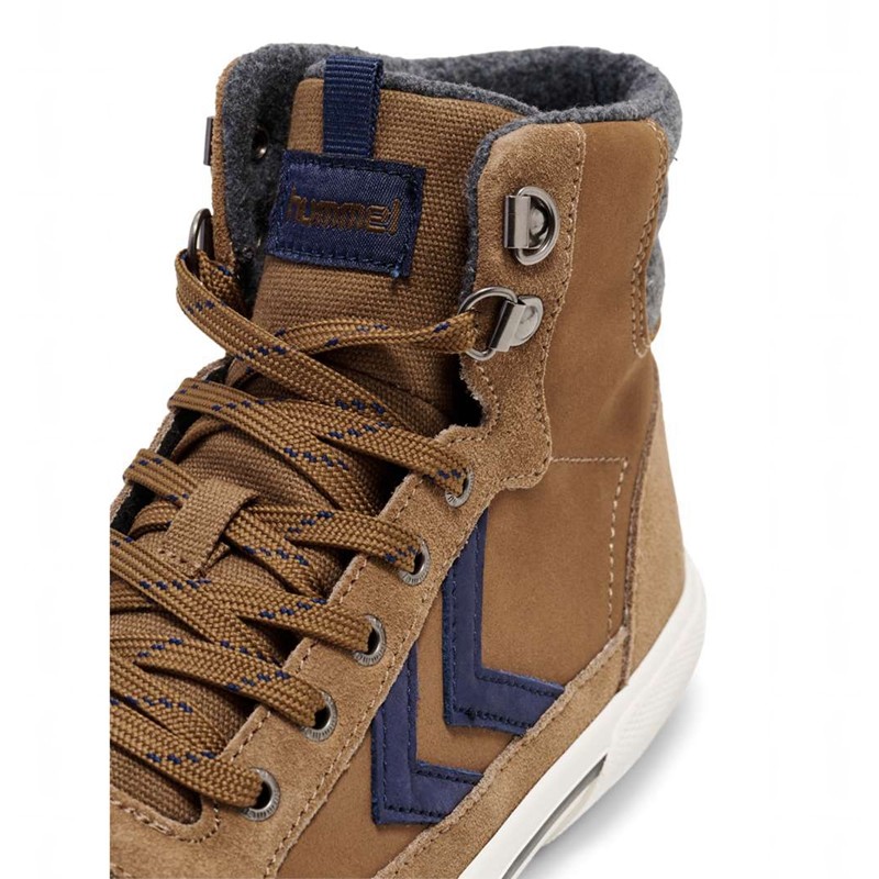 Hummel Stadil High Winter Sneakers Heren Bruin | 421815-193