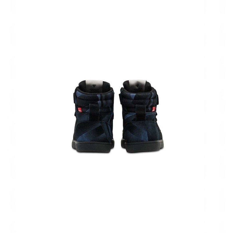 Hummel Stadil Print Jr Sneakers Kinderen Zwart | 542068-460
