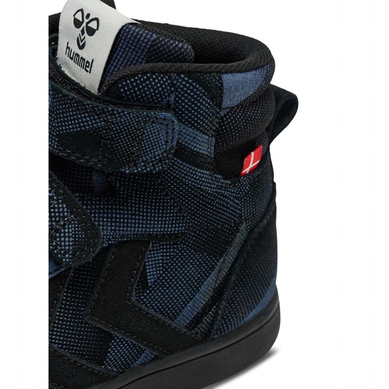 Hummel Stadil Print Jr Sneakers Kinderen Zwart | 542068-460