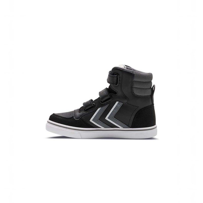 Hummel Stadil Pro Jr Sneakers Kinderen Zwart | 381298-875
