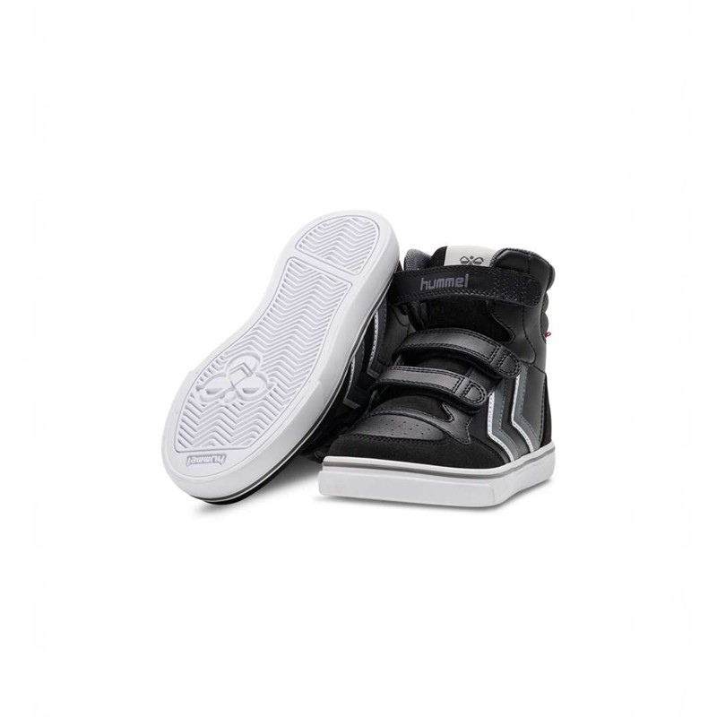 Hummel Stadil Pro Jr Sneakers Kinderen Zwart | 381298-875