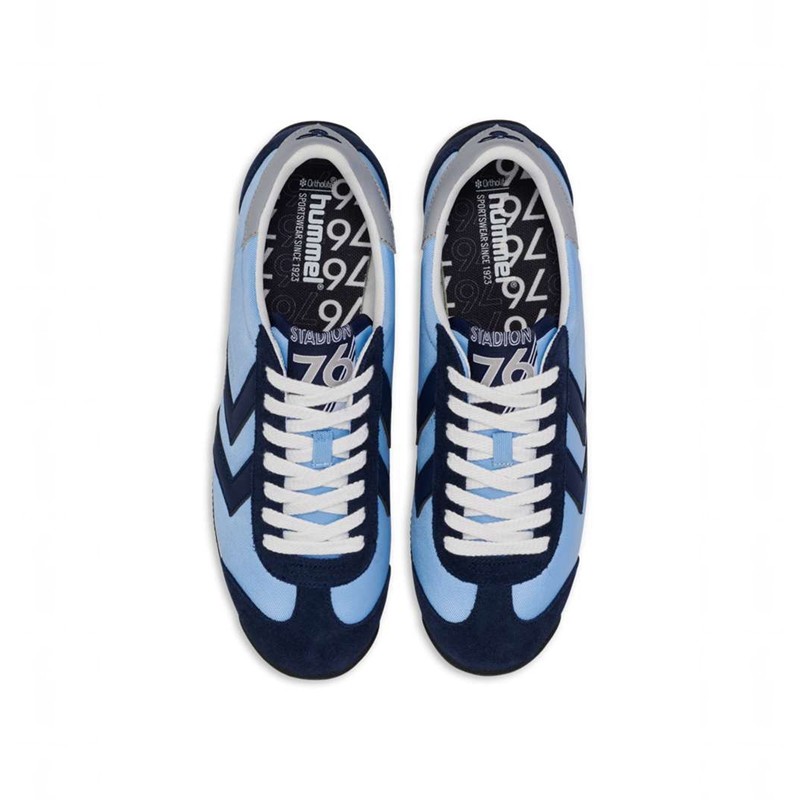 Hummel Stadion Nylon Sneakers Heren Blauw | 031886-476