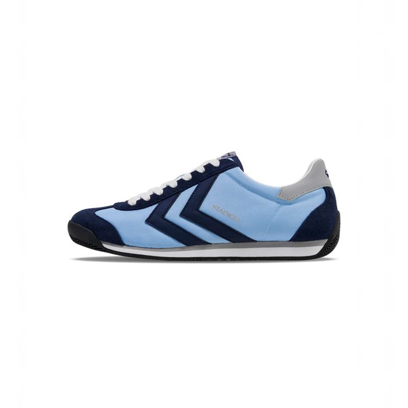 Hummel Stadion Nylon Sneakers Heren Blauw | 031886-476