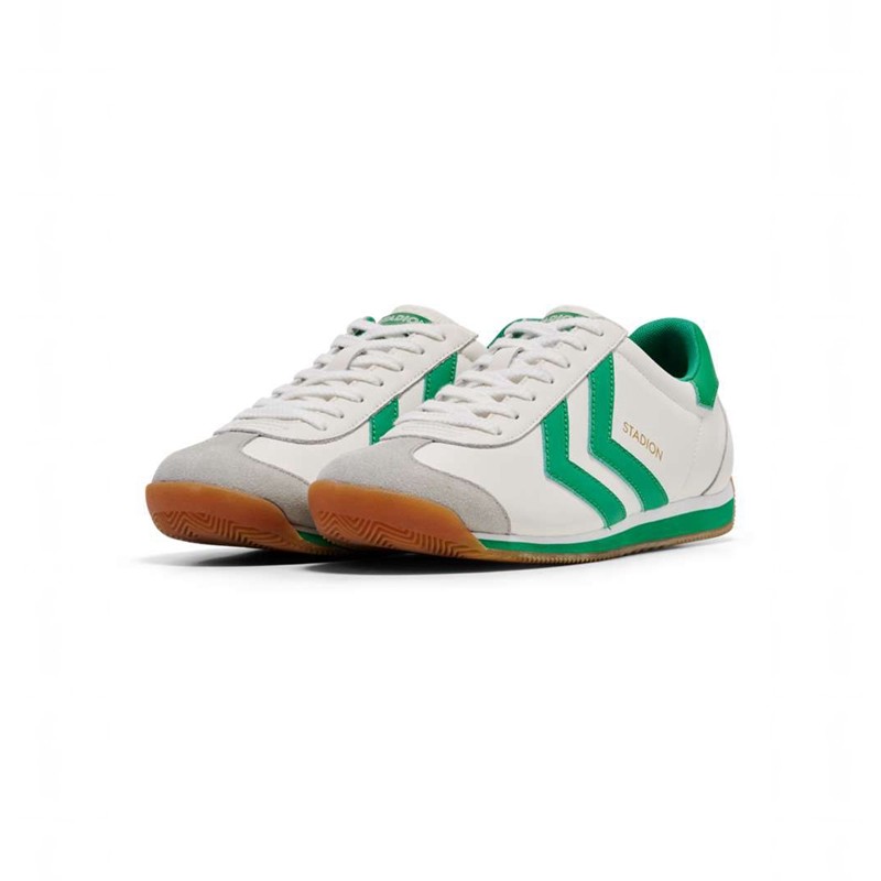Hummel Stadion Sneakers Heren Wit | 423660-134