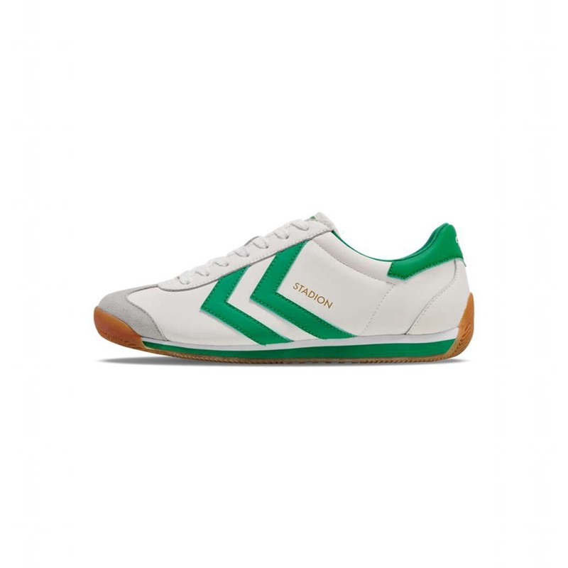 Hummel Stadion Sneakers Heren Wit | 423660-134