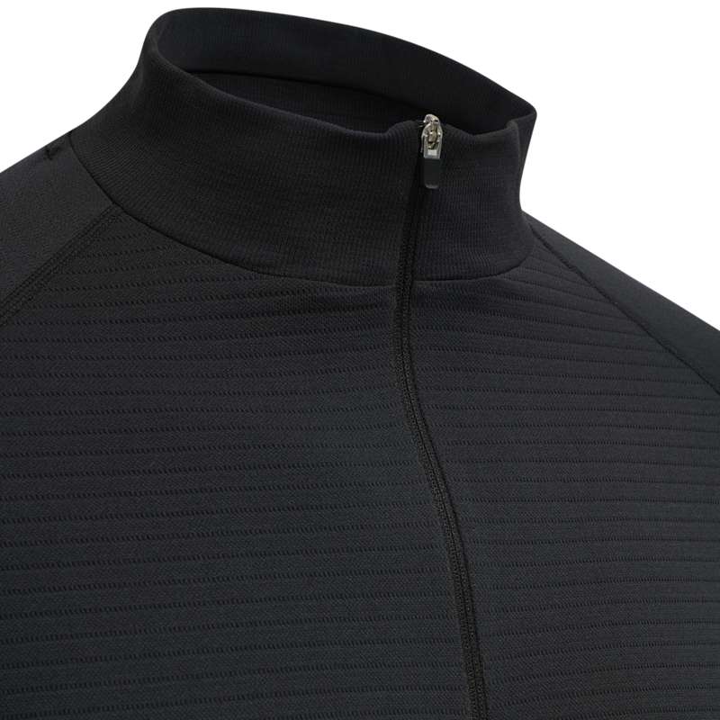 Hummel Stroke Seamless Half Zip Basislaag Heren Zwart | 245893-093
