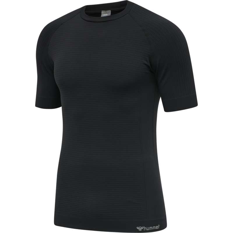 Hummel Stroke Seamless T-shirts Heren Zwart | 725556-803