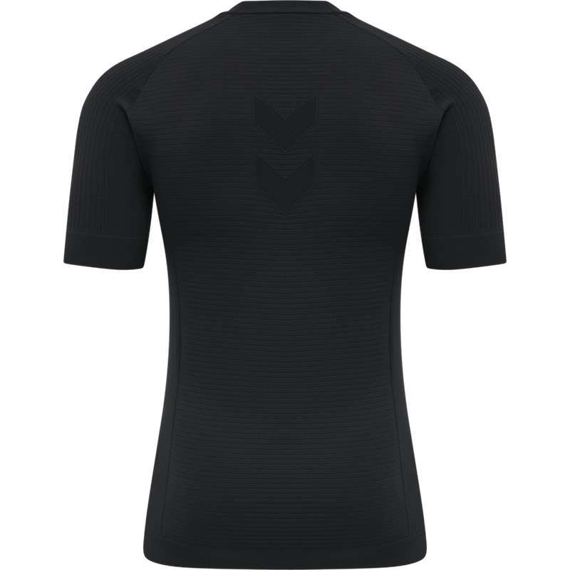 Hummel Stroke Seamless T-shirts Heren Zwart | 725556-803