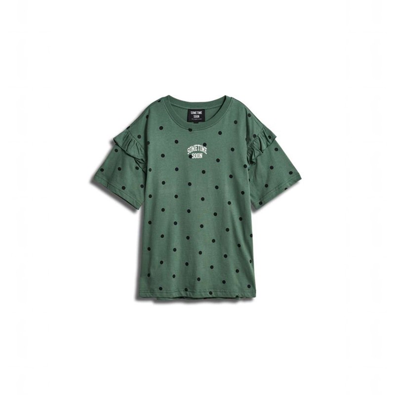 Hummel Stsaria T-shirts Kinderen Groen | 460717-704
