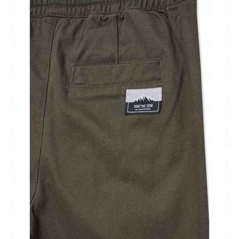 Hummel Stsark Broek Kinderen Olijfgroen | 605913-115