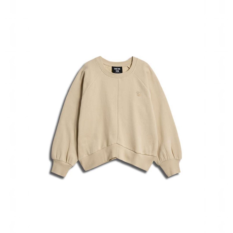 Hummel Stsbailey Sweatshirts Kinderen Beige | 218084-158
